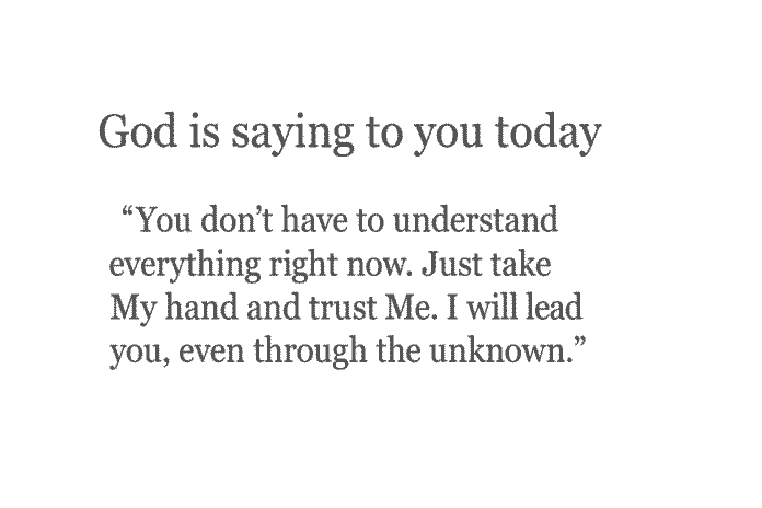 How to Keep Trusting God When Life Doesn’t Make Sense