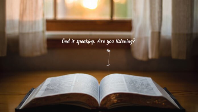 How to Recognize When God Is Speaking—Most People Miss It