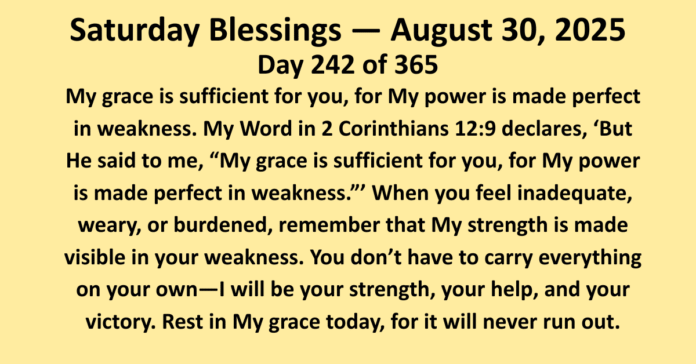 Saturday Blessings