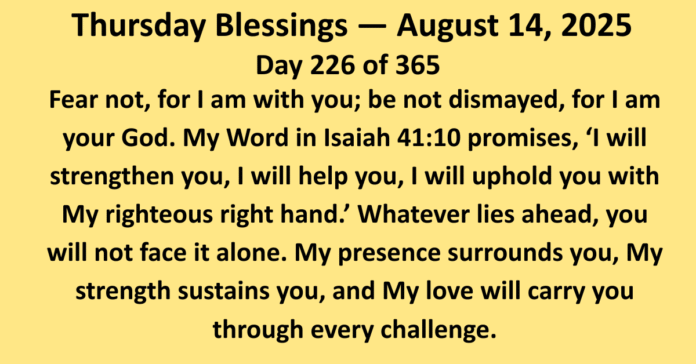 thursday Blessings august 14 thursday Blessings august 14
