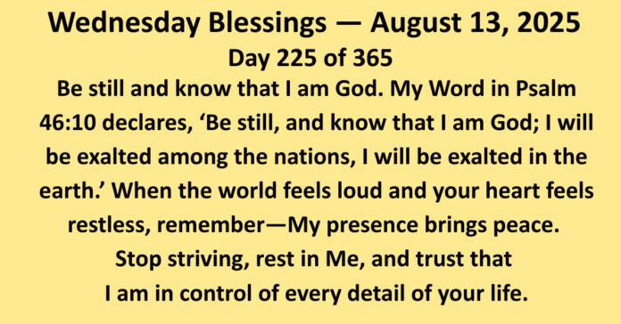 wednesday Blessings august 13 wednesday Blessings august 13