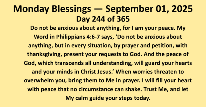 monday Blessings A september 1