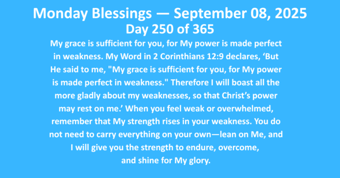 monday Blessings A september 8