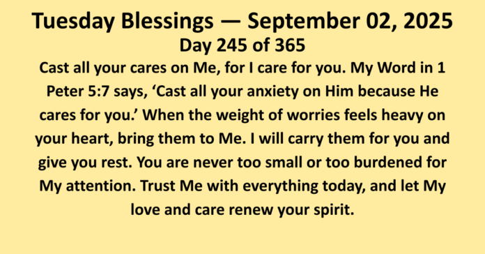 tuesday Blessings A september 2