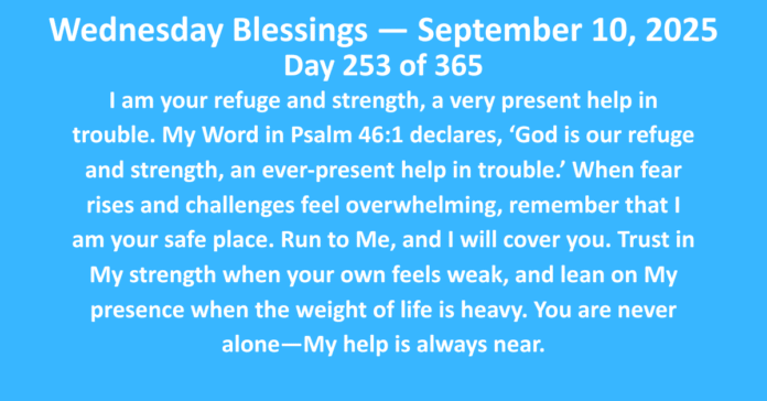 wednesday Blessings september 10
