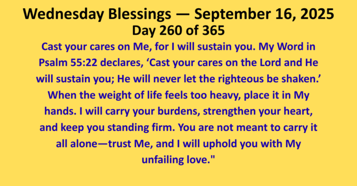 wednesday Blessings september 17